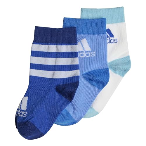 Adidas IA3940 LK SOCKS 3PP Calzini Unisex Bambino team royal blue/blue fusion/white Taglia KL