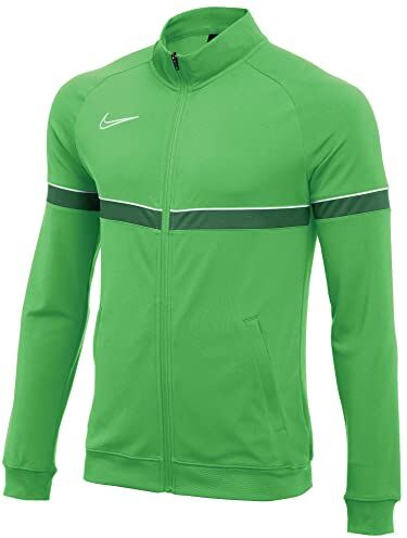 Nike Giacca da allenamento Y Nk Dry Acd21 Trk Jkt K, Bambino, Giacca da tuta, , Verde chiaro/bianco/pino/bianco, 128-140