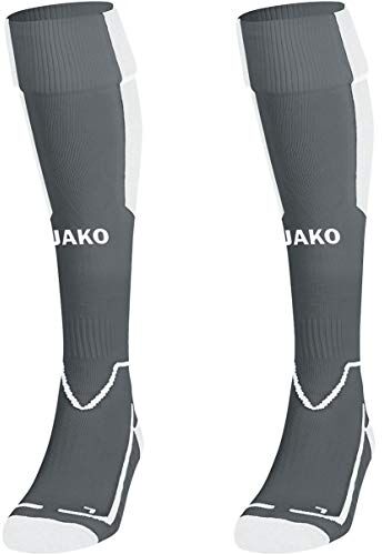 JAKO Calzettoni unisex Lazio, Unisex Adulto, , grigio pietra/bianco, 2 (31-34)