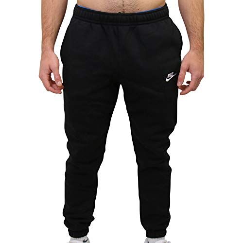 Nike Sportswear Club Fleece, Pantalone Sportivo Uomo, Black/White, 10