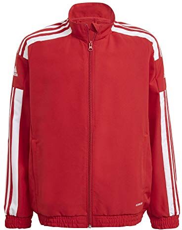 Adidas Unisex Bambini E Ragazzi Giacca Da Tuta Sq21 Pre Jkt Y, Team Power Red/White, , 176