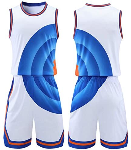 VOLLENC Maglie personalizzate Nome della squadra e Numero Gradiente Basket Jersey Kit Personalizzato Uomo/Gioventù Sportswear