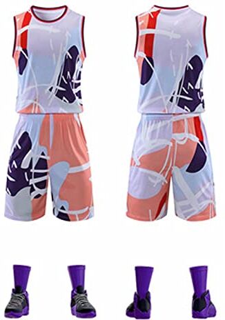 VOLLENC Maglie di pallacanestro personalizzate Mesh traspirante Nome e numero Uomini/Donne/Bambini Sport Basket Jersey