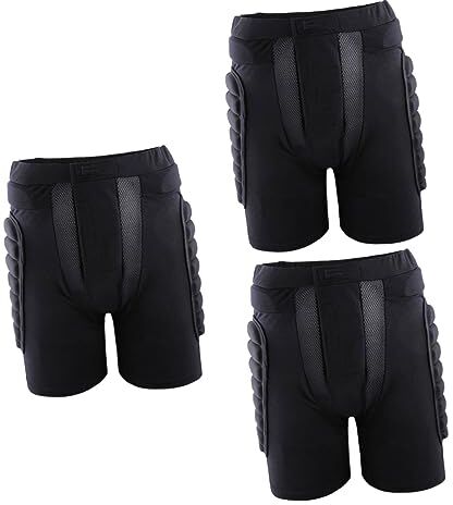 Gadpiparty Indossare Hockey 3 Pz Pantaloni Da Sci Adulto Tuta Da Sci Bambino Pantaloni Anticaduta