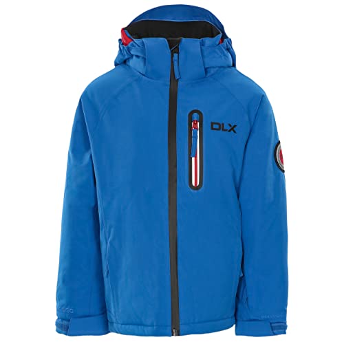 Trespass LUWIN DLX Kids Ski Jkt- T: 9/10_ C: Blue