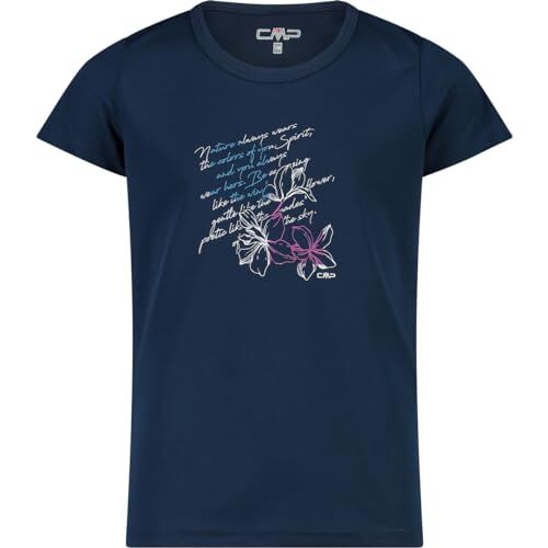 CMP T-Shirt Maglietta, Blue-Fard, 164, Unisex Bambini e ragazzi