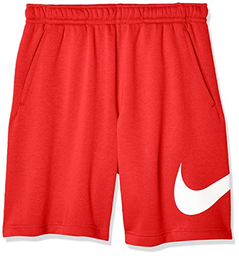 Nike Sportswear Club, Pantaloncini Uomo, University Red/White, XL