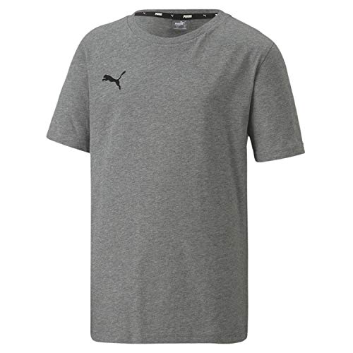 Puma PUMHB # Teamgoal 23 Casuals Tee Jr, Maglietta Unisex Bambini, Medium Gray Heather, 140