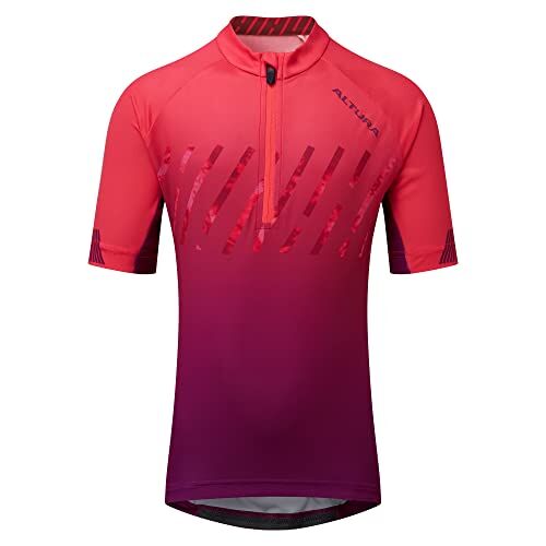 Altura Maniche Corte Airstream (K), rosa-9-10 2022, Maglia SS Unisex, Rosa, 9-10 Anni