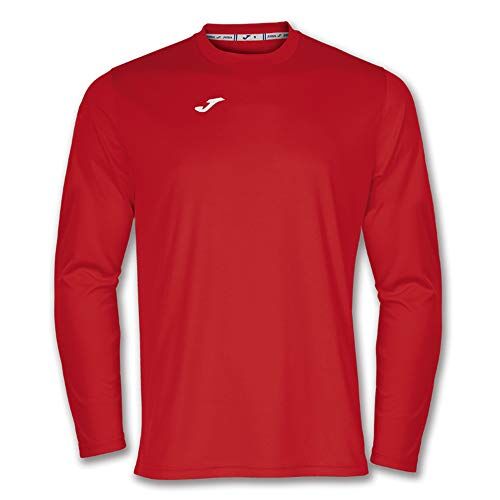 Joma Camiseta Combi Rojo M/L, T-Shirt Unisex-Adulto, Rosso, 12 Anni EU