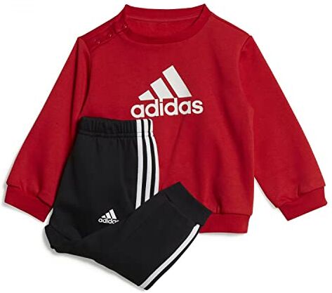 Adidas Tuta da Bambini Badge Of Sport Rosso Taglia 2-3 a Codice