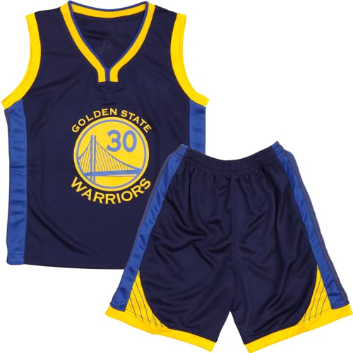 FUTERLY Completo Basket Bambino,2 Pezzi Completo Basket Ragazzo,Divisa Basket Bambino,Maglia Basket Bambino,Canotta Basket Bambino e Pantaloncini,Completino Basket Bambino 12-14 Anni,Blu,XXL