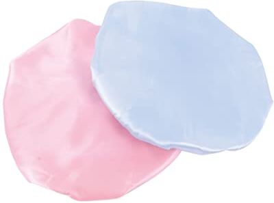 FRCOLOR 2 Pz Berretto Da Notte Per Bambini Tappo Bidet Cuffia Da Doccia Per Bambini Cuffie Da Doccia Per Bambini Cappello Da Notte a Larga Neonata Doppio Poliestere Copricapo