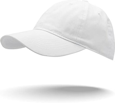 Colours & Beauty Cappello Baseball Unisex Adulto in Cotone Bianco Vintage Regolabile   con Visiera da Donna, Uomo   Estivo   Casual