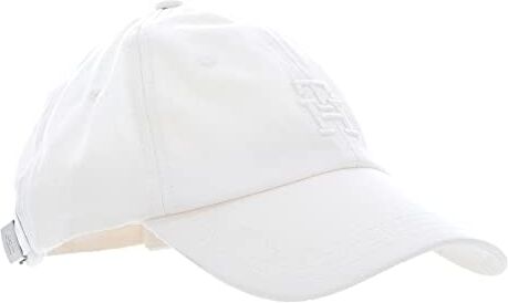 Tommy Hilfiger Cappellino Uomo TH Flag Soft Cappellino da Baseball, Beige (Weathered White), Taglia Unica