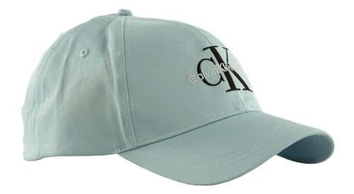 Calvin Klein Monogram cap  Cappello, Blu (Keepsake Blue), OS Uomo