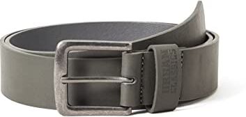 Urban Classics Leather Imitation Belt, Cintura Unisex Adulto, Grigio (Dark Grey), L