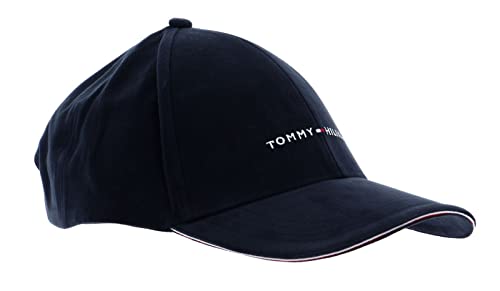 Tommy Hilfiger Cappellino Uomo TH Corporate Cappellino da Baseball, Blu (Space Blue), Taglia Unica
