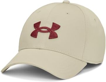 Under Armour Blitzing Cap Stretch Fit Uomo, (273) Limo / / Cinna Red, Large-X-Large