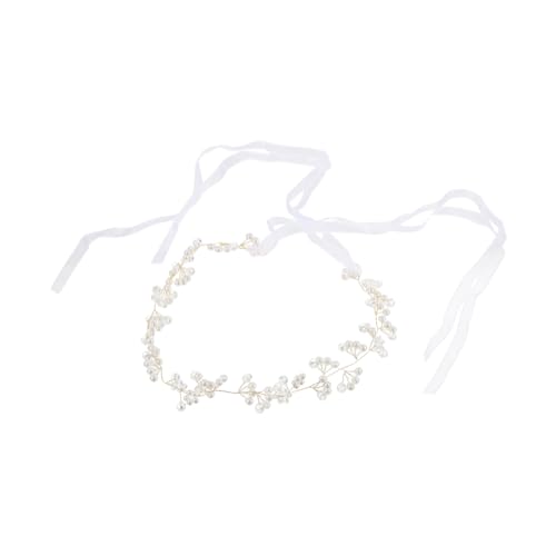 Ipetboom di strass perla cerchietti di perle copricapo di perle nuziali barrette forcine bianca cerchietto bride da sposa per della sposa sciarpa
