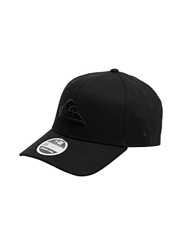 Quiksilver Mountain & Wave Cappello con vestibilità Elasticizzata Uomo Nero, S