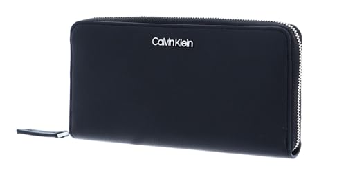 Calvin Klein Portafoglio Donna Z/A Wallet Lg Grande, Nero (Black), Taglia Unica