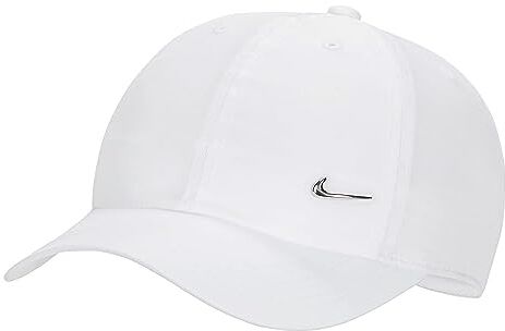 Nike Club Berretto da Baseball, Bianco, Taglia Unica Unisex-Bambini e Ragazzi