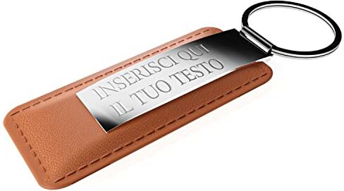 VENEZIANO Portachiavi personalizzato uomo donna portachiavi personalizzabile per auto , casa ideale per regalo , lavoro e uso quotidiano 100% Made in Italy