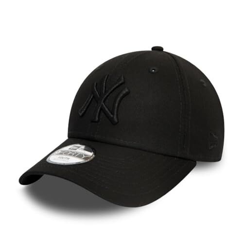 New Era York Yankees 9forty Adjustable Kids cap League Essential Black/Black Child