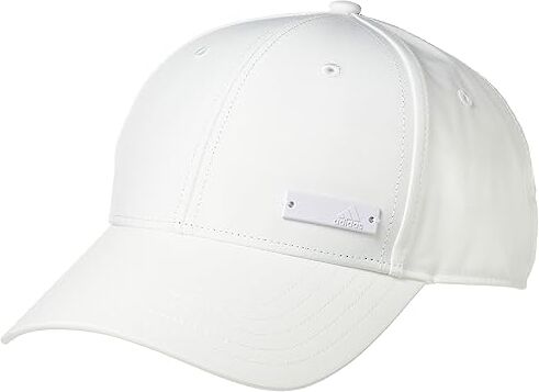 Adidas II3555 BBALLCAP LT Met Cappellino Unisex Adulto White Taglia OSFC