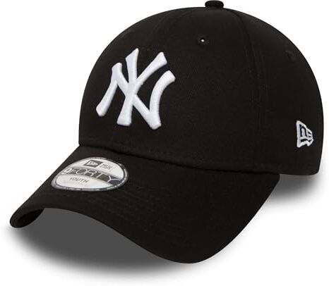 New Era York Yankees Kids 9forty Adjustable MLB League Black/White Youth