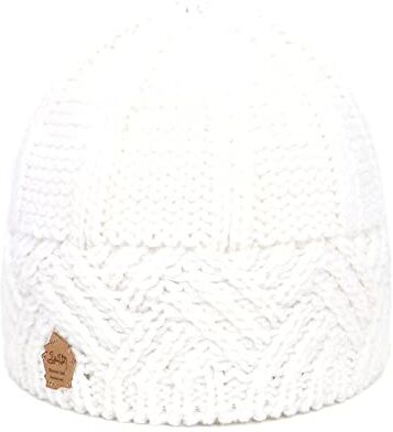 Famboz Alla moda Spessa Pianura Donna Uomo Autunno Inverno Lana Cappelli Maglia Morbido Caldo Berretti Cap (Bianco)