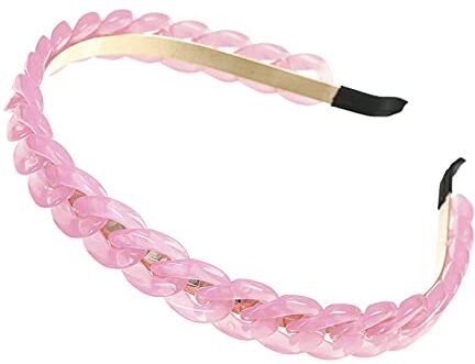 HHRHLKNH Accessori Per Capelli Catene D'Oro Catene Capel Bands Hoop Per Le Donne Fascia Fascia Hairband Girls Accessori Per Capelli Elegante Elegante Ornamento Per Capelli Chic-A24