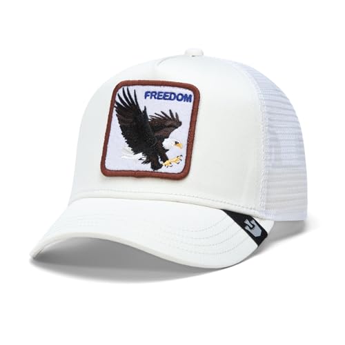 Goorin Bros. , The Farm, Cappello trucker unisex, con chiusura a scatto sul retro regolabile, taglia unica