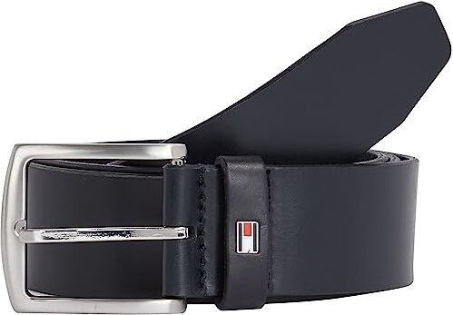 Tommy Hilfiger New Denton Belt 4.0 E367863162 Cinture, Blu (Midnight), 95 Uomo