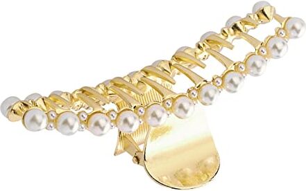 YWSTYllelty Fermagli Per Head Pearl Back Accessori Hairpin Catch Hairpin Hair Clip Hair Metal Clip Large Catch Plate Hair Clip Ricci Accessori (K, One Size)