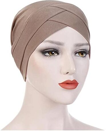 GERRIT Fascia Per Capelli Le donne in velluto cappello turbante cappello musulmano hijab cappucci femminile morbido bandana fascia hijabs testa wrap accessori for capelli Fascia Per Capelli Donna (Color : 1