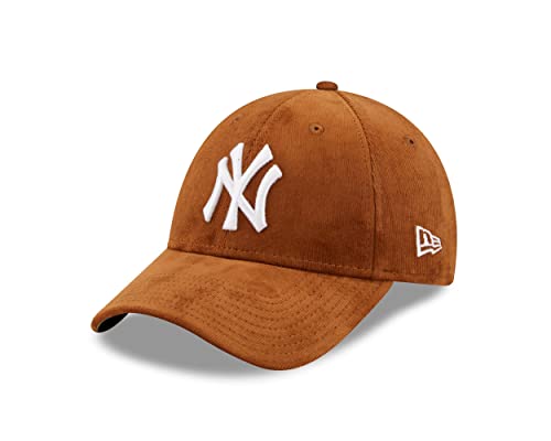 New Era York Yankees MLB cap 9Forty Basecap verstellbar Kappe Baseball Cord Damen Braun One-Size