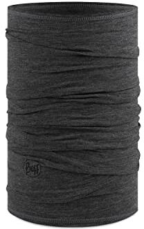 Buff® Tubolare Merino Lightweight Solid Grey Unisex Taglia unica