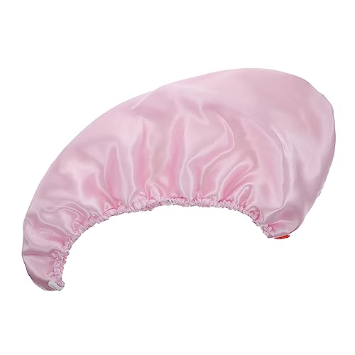 MAGICLULU Cuffia Doccia in Raso Berretti Donna Cappello Per Asciutti in Raso Asciugamani in Microfibra Hijab Vello Di Corallo Rosa Mancare Berretto Per Morbido