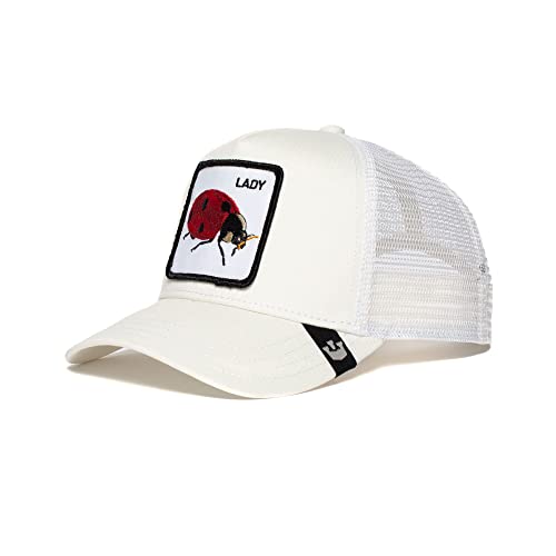 Goorin Bros. The Farm Baseball Trucker Hat Cappellino, Avorio (Il Lady Bug), Taglia Unica Unisex-Adulto