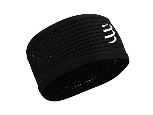 COMPRESSPORT On/off, Headband da Corsa Unisex-Adult, Nero, Uniq Size