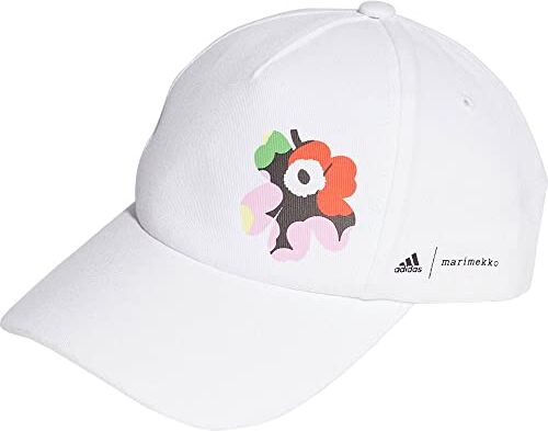 Adidas MM cap Y, Berretto Bambina, White/Frost Pink, OSFY