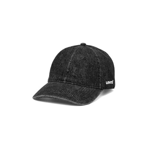 Levis Essential cap Headgear, Nero Regolare, Taglia Unica Unisex-Adulto