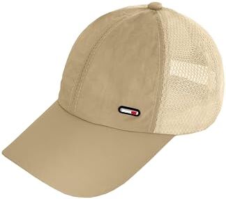 TMK Cappello da Baseball Basket Vintage Invecchiato Unisex cod.2026 (1, Camel Rete)