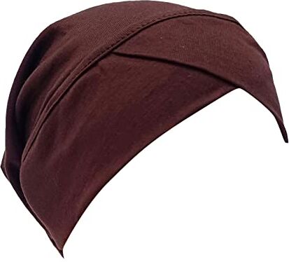 YWSTYllelty Fascia Capelli Donna Trucco Cappellino frontale multicolore casual da donna Cappellino base hijab tinta unita moda Cerchietto Tipo Fascia