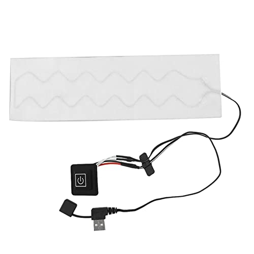 PYNQ Sciarpa Invernale Riscaldata Tramite USB Tappetino Riscaldante per Scialle per Uomini e Donne Tappetino Riscaldante per Abiti USB 3 Regolabili Standard