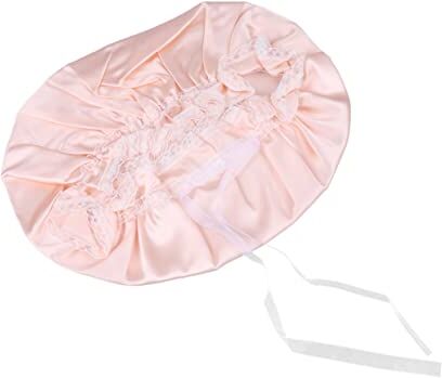 FRCOLOR Copricapo Per Le Donne berretto notte donna silk cap for sleep cuffia a larga in seta berretti donna tappo bidet donne doccia di seta morbido cuffia per asciutti cappello Mancare