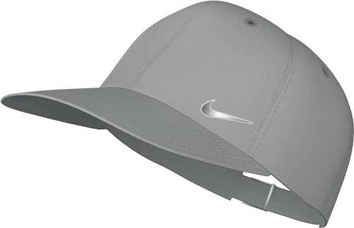 Nike Dri-Fit Club Cappellino Unisex Adulto LT Smoke Grey/Metallic Silver Taglia L/XL