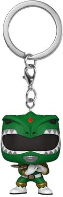 Funko Pop! Keychain: Mighty Morphin Power Rangers 30th Green Ranger Power Rangers TV Mini Figura in Vinile da Collezione Novità Portachiavi Riempitivi per Calze Idea Regalo TV Fans